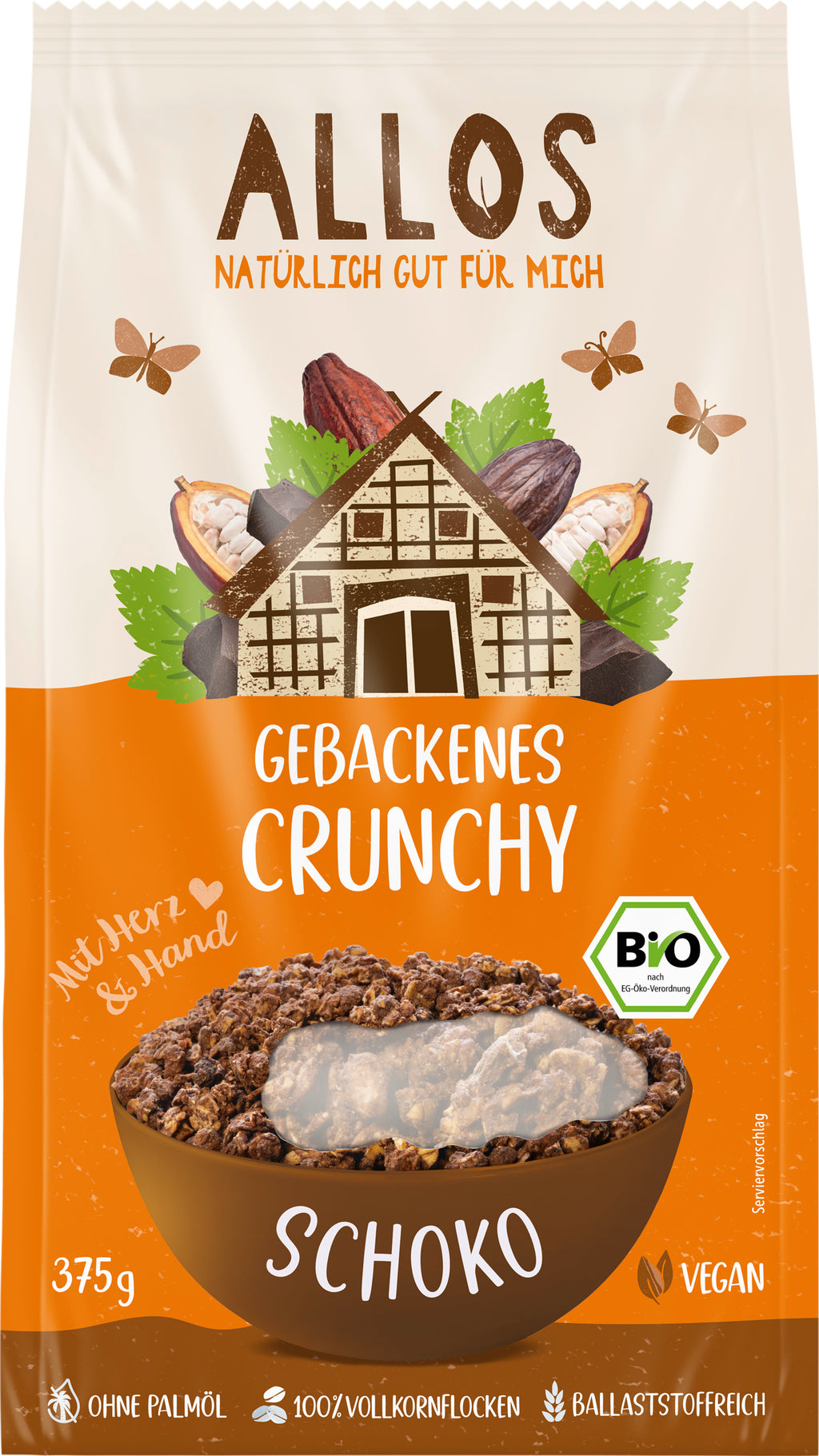 Gebackenes Crunchy Schoko 375 g