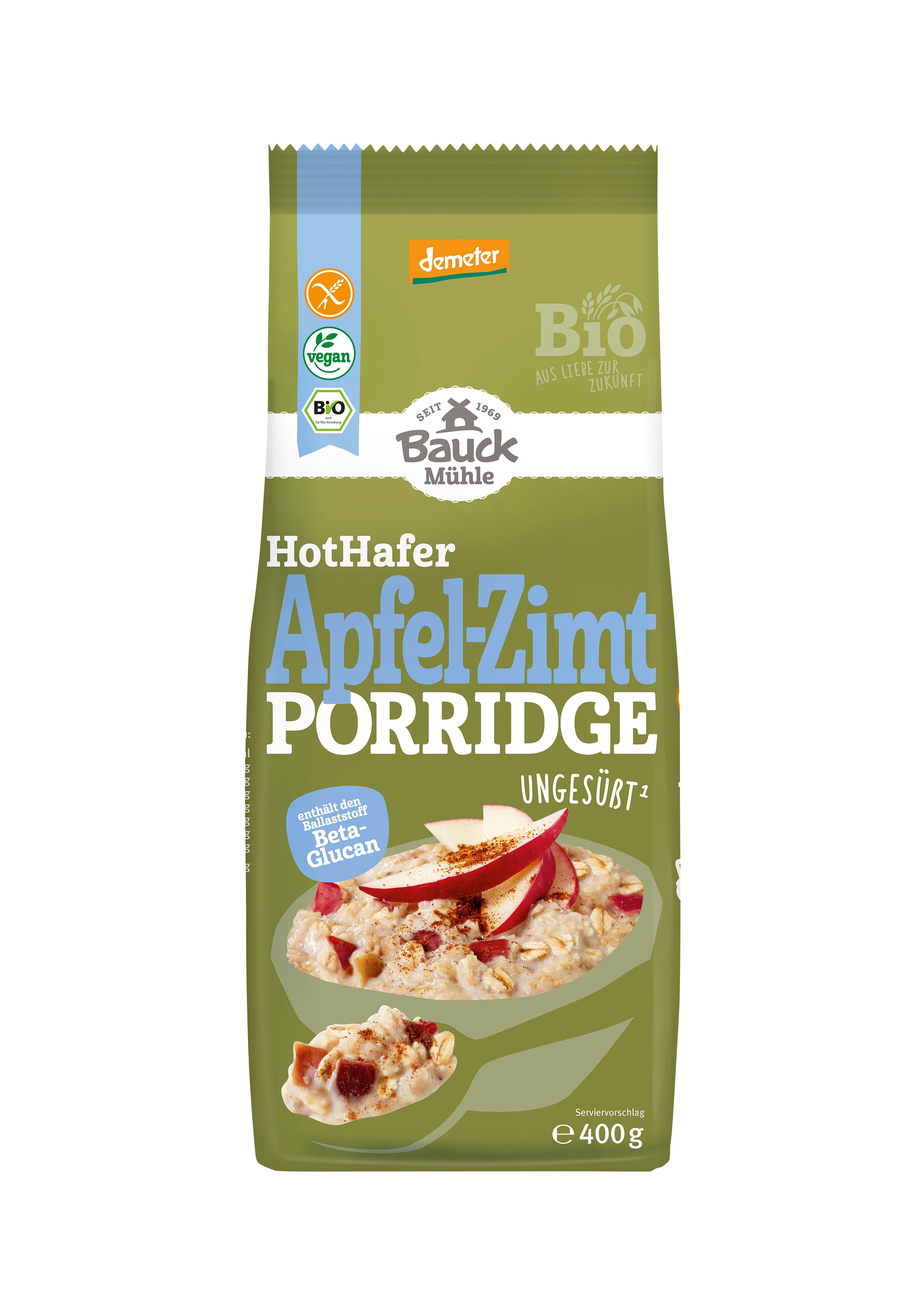 HotHafer ApfelZimt Breimischung demeter 400 g