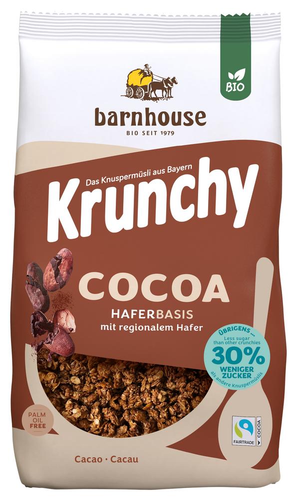 Krunchy Cocoa weniger Zucker 500 g