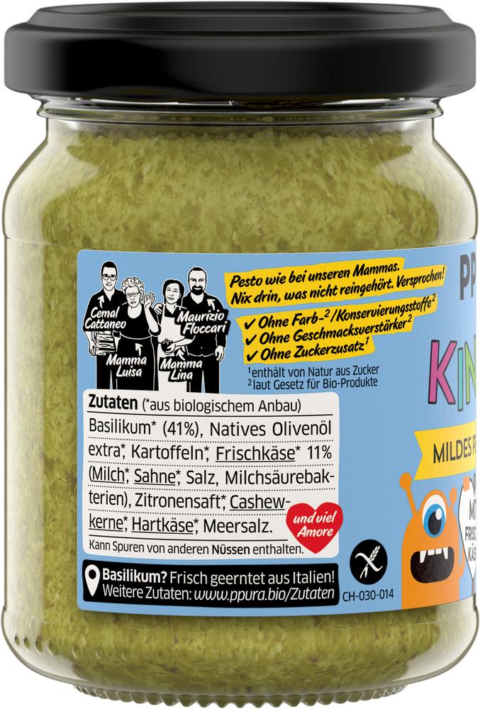 Kinder Mildes Pesto Verde mit Frischkäse 120 g