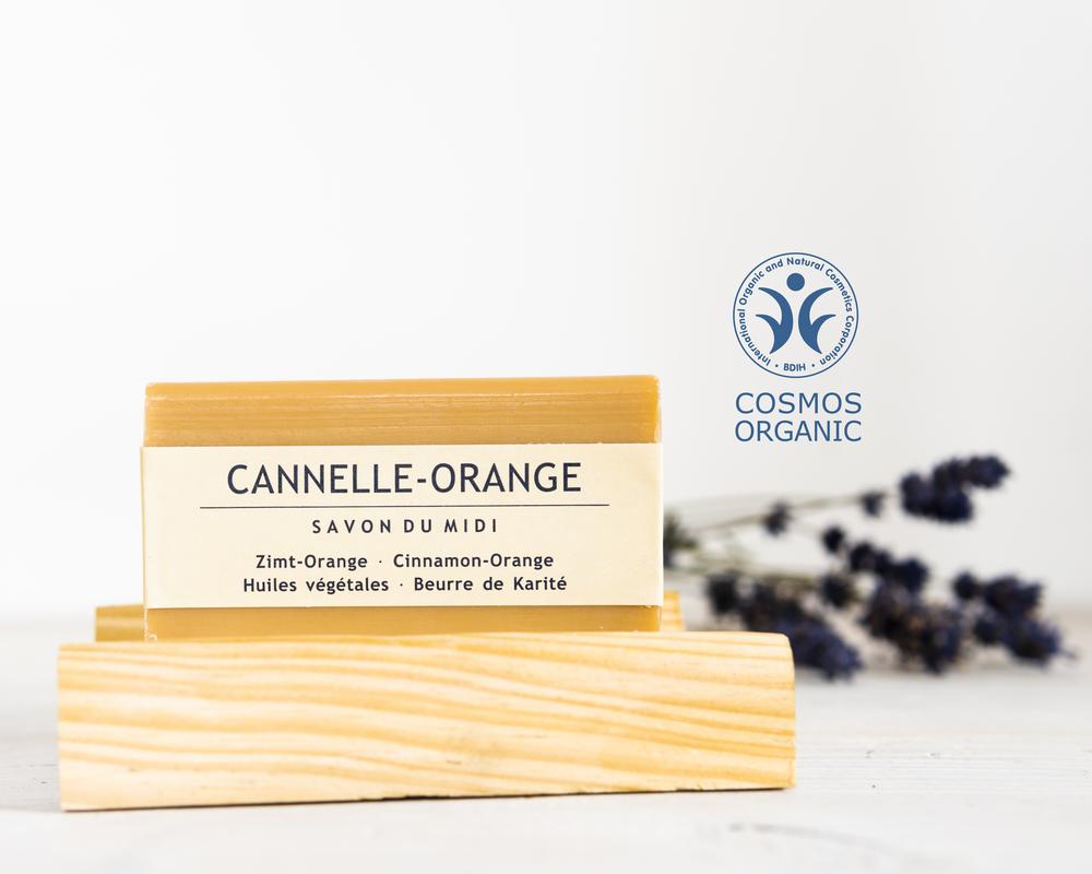Seife mit Karité-Butter Zimt-Orange 100 g
