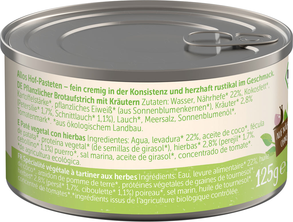 Hof Pastete Kräuter 125 g