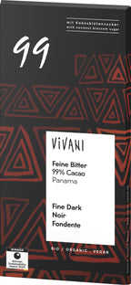Feine Bitter 99% Cacao Panama 80 g
