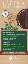 Pflegende Pflanzen-Haarfarbe Pulver 10 Kaffeebraun 100 g