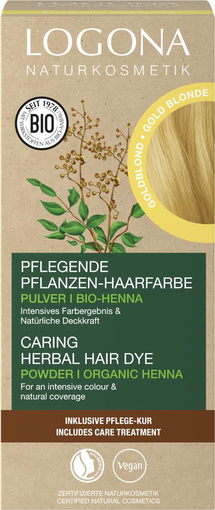Pflegende Pflanzen-Haarfarbe Pulver 01 Goldblond 100 g