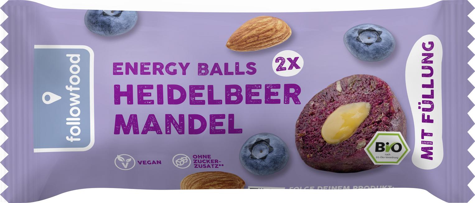 Nut Butter Balls Heidelbeere & Mandel 40 g