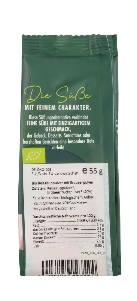 Erdbeersüße - Reissüße mit Erdbeerpulver 55 g