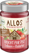 Frucht Pur 75% Erdbeere + Rhabarber 200 g