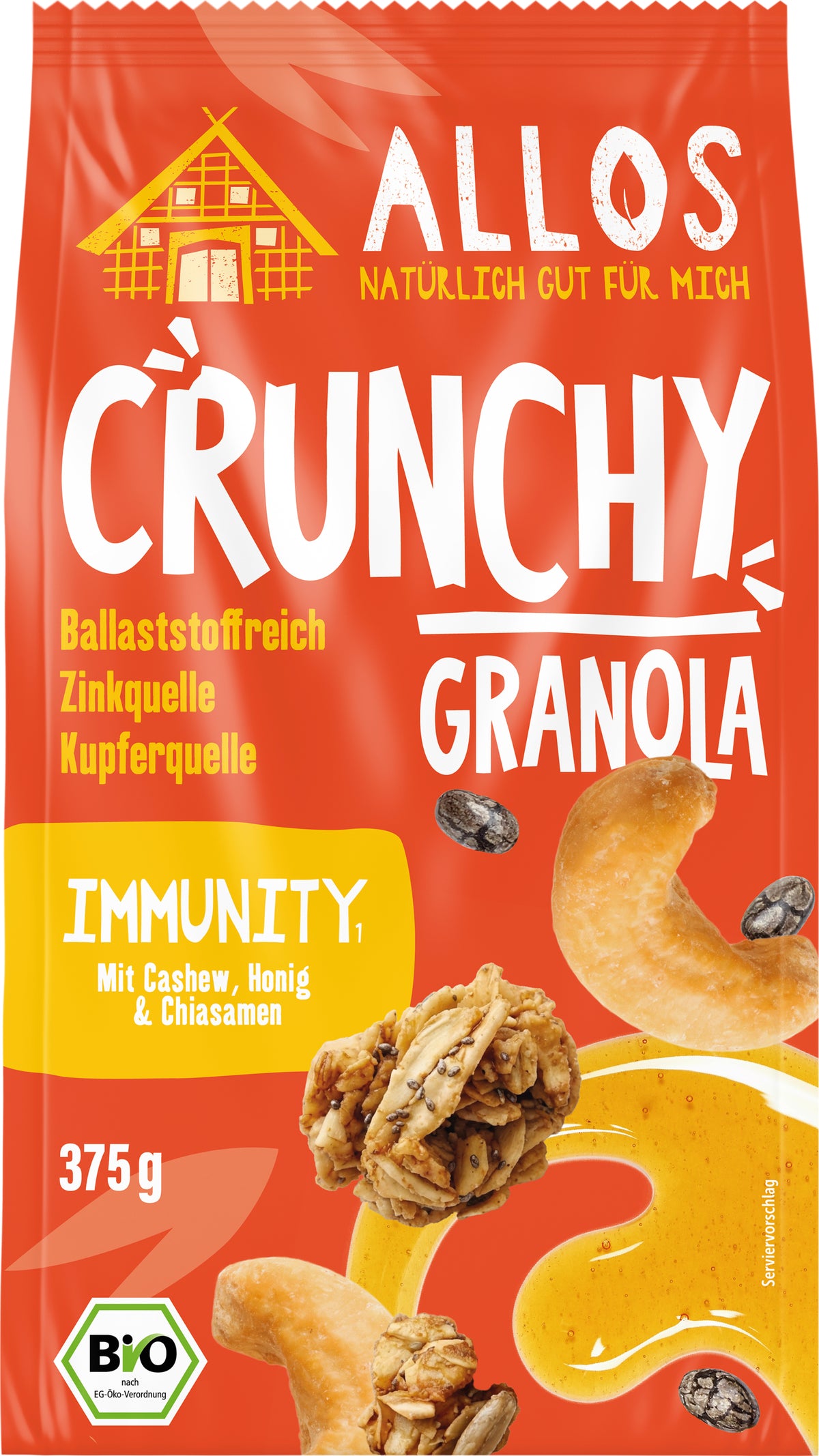 Crunchy Granola Immunity 375 g