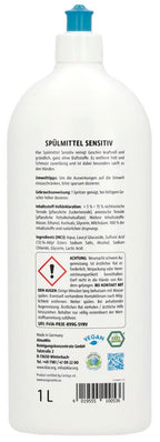 Spülmittel sensitive ohne Duft 1 l
