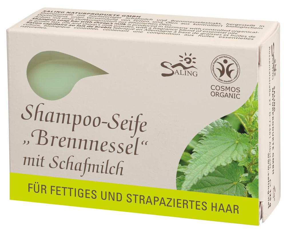 Shampoo-Seife Brennnessel fettiges+strapaziertes H 125 g