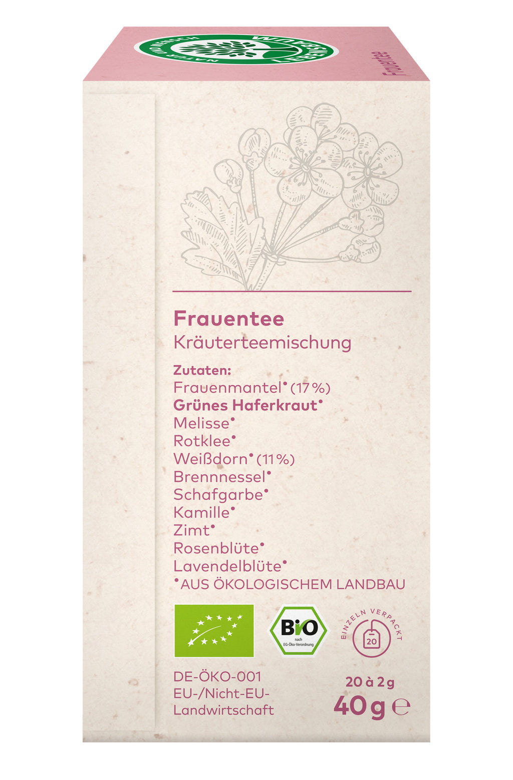Frauentee Kräuterteemischung 40 g