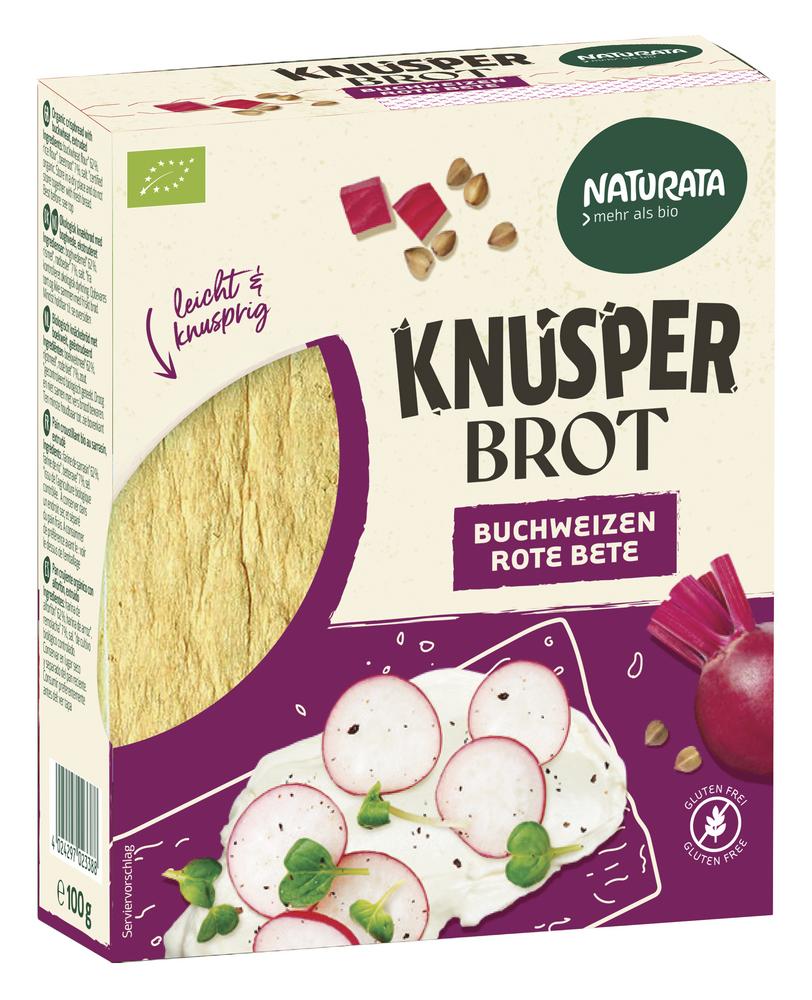 Knusperbrot Buchweizen & Rote Bete 100 g