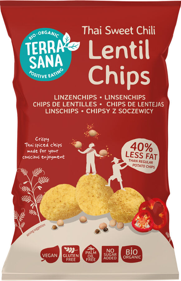 Linsenchips Thai Sweet Chili 75 g