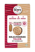 Braunhirse Taler mit Schokolade  Vollkornkeks  glu 150 g