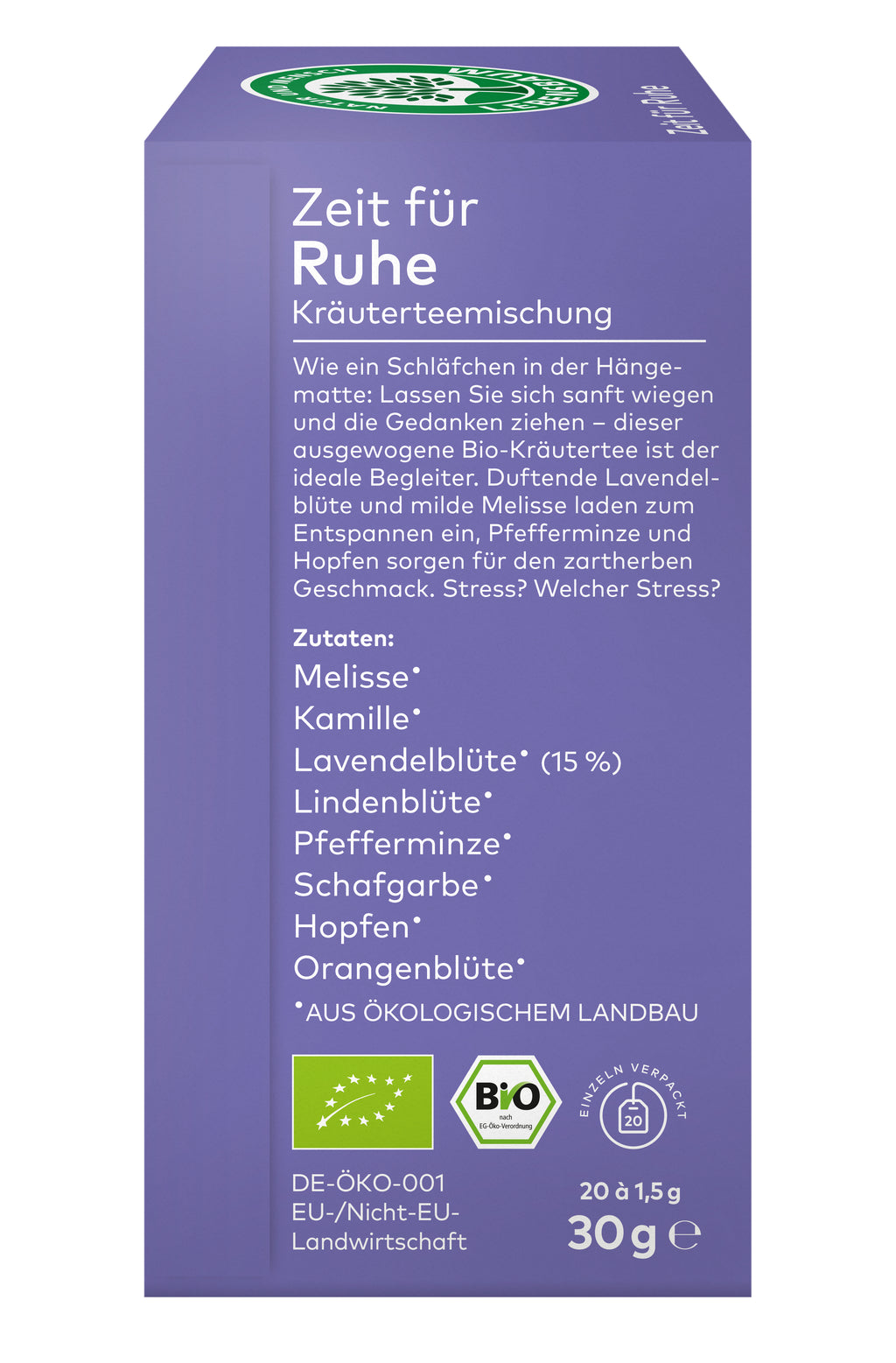 Zeit für Ruhe Kräutertee 30 g