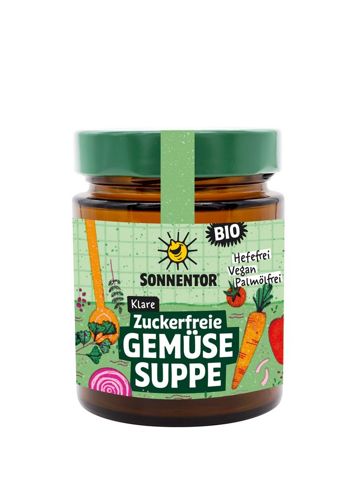 Gemüsesuppe zuckerfrei Glas 120 g
