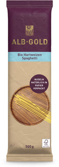 Spaghetti Hartweizen Papierverpackung 500 g