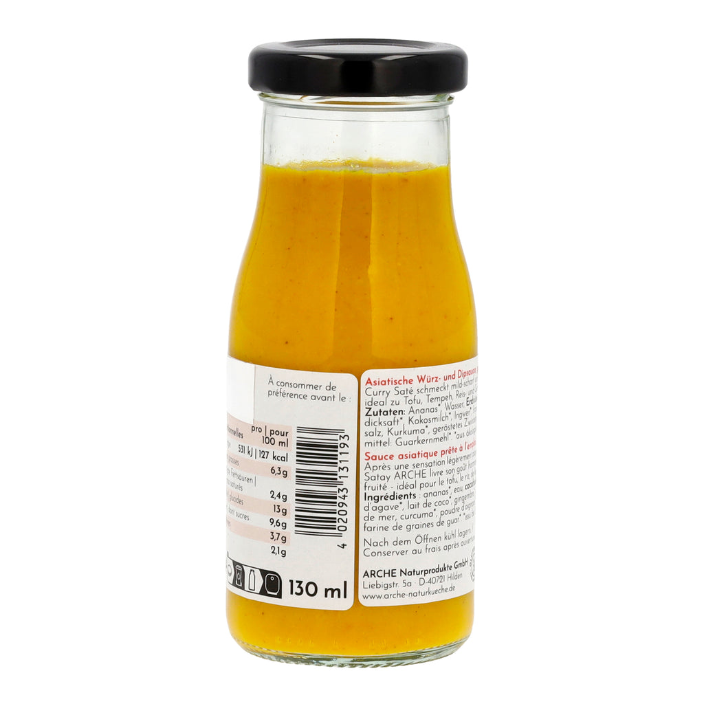 Curry-Saté Würz- und Dipsauce 130 ml