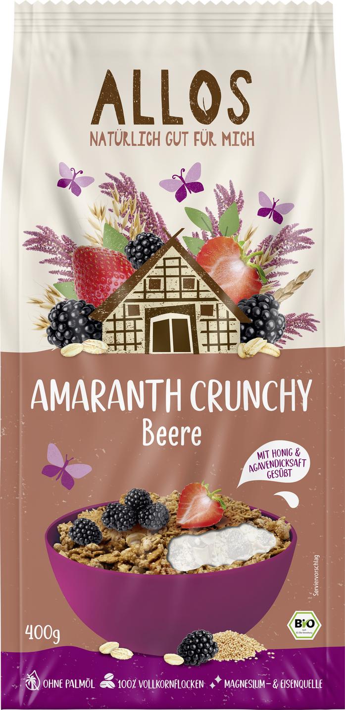 Amaranth Crunchy Beerenfrucht 400 g
