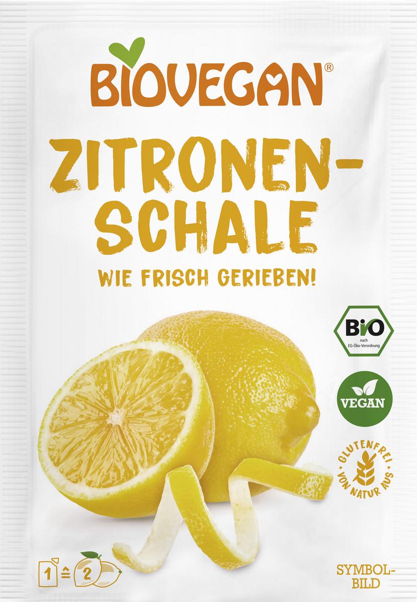 Zitronenschale gerieben 9 g