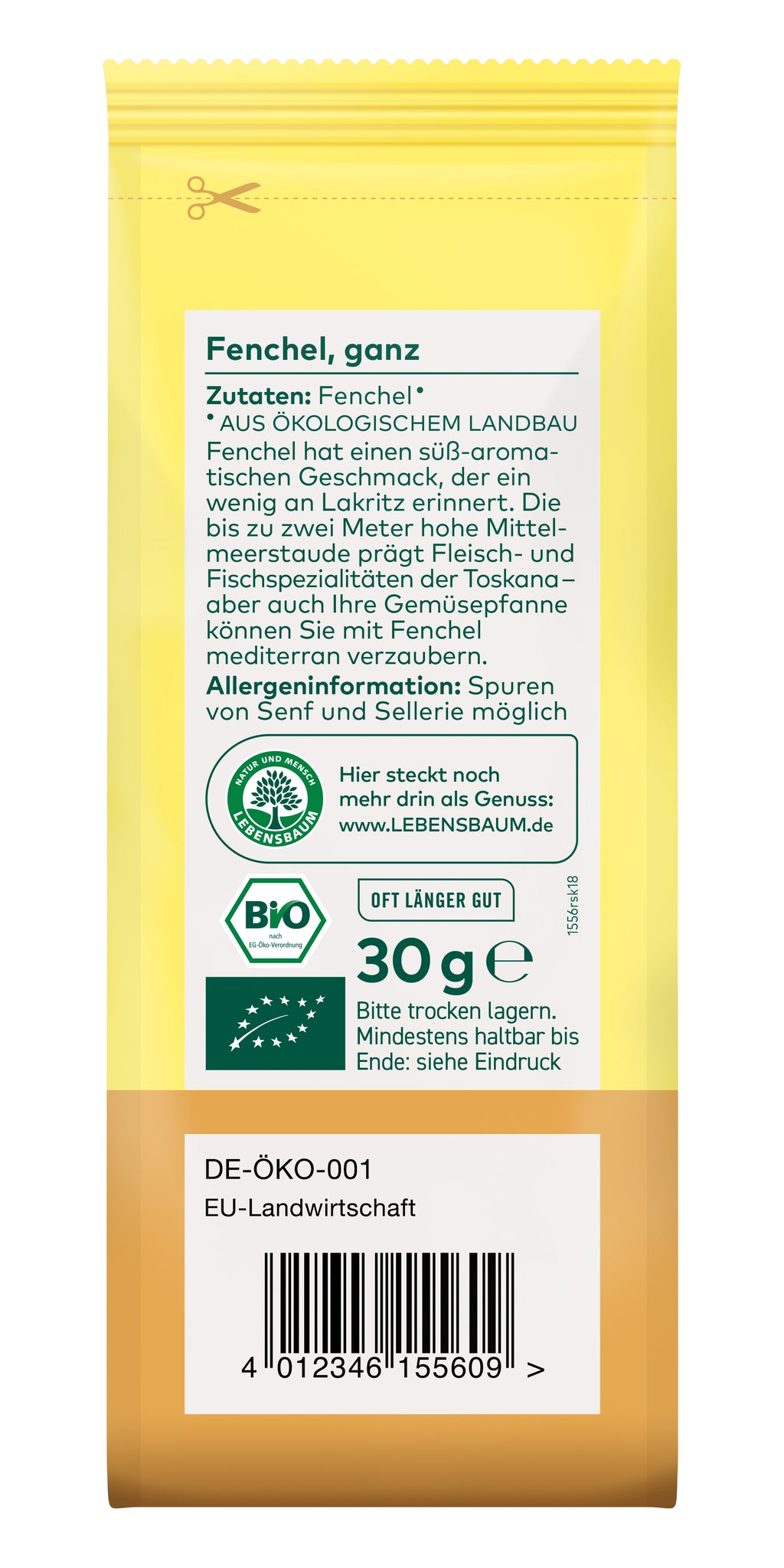 Fenchel  ganz 30 g