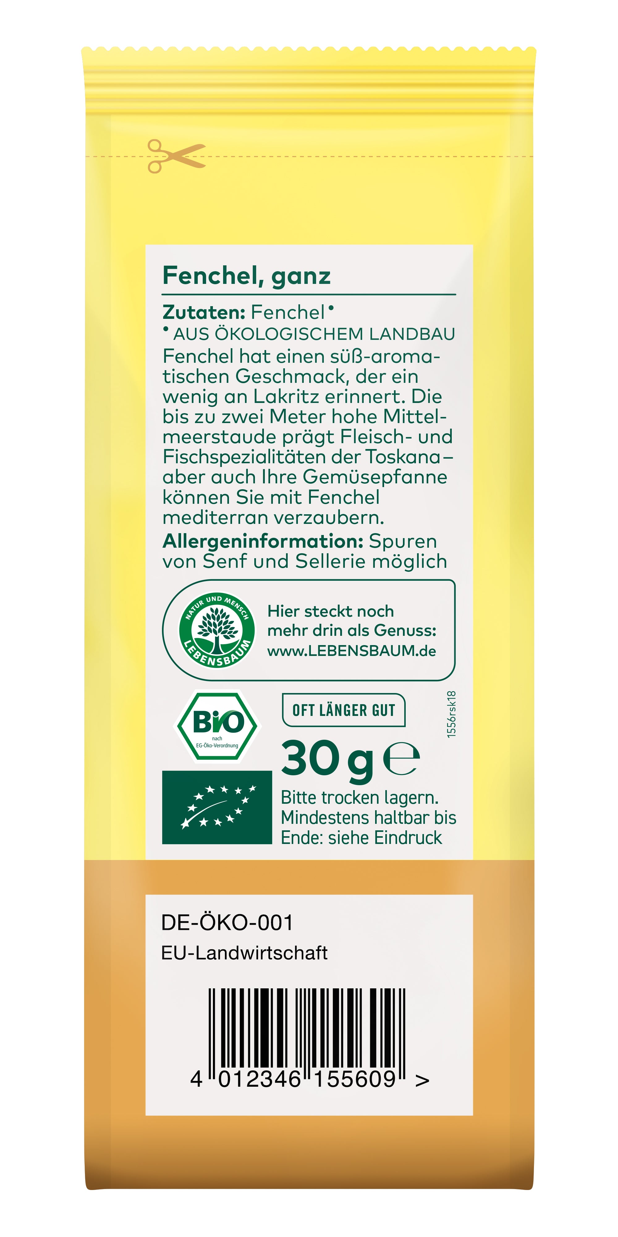 Fenchel  ganz 30 g