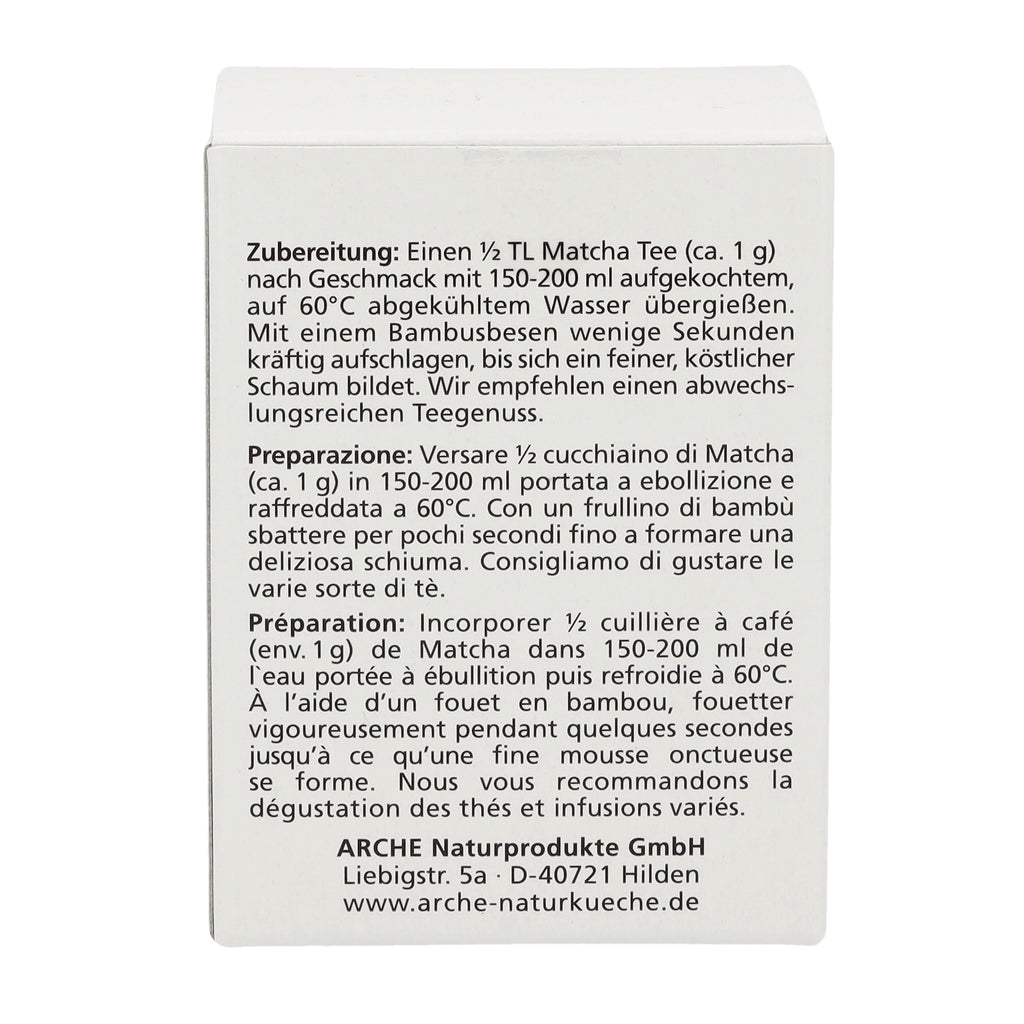 Matcha  feiner Pulvertee 30 g