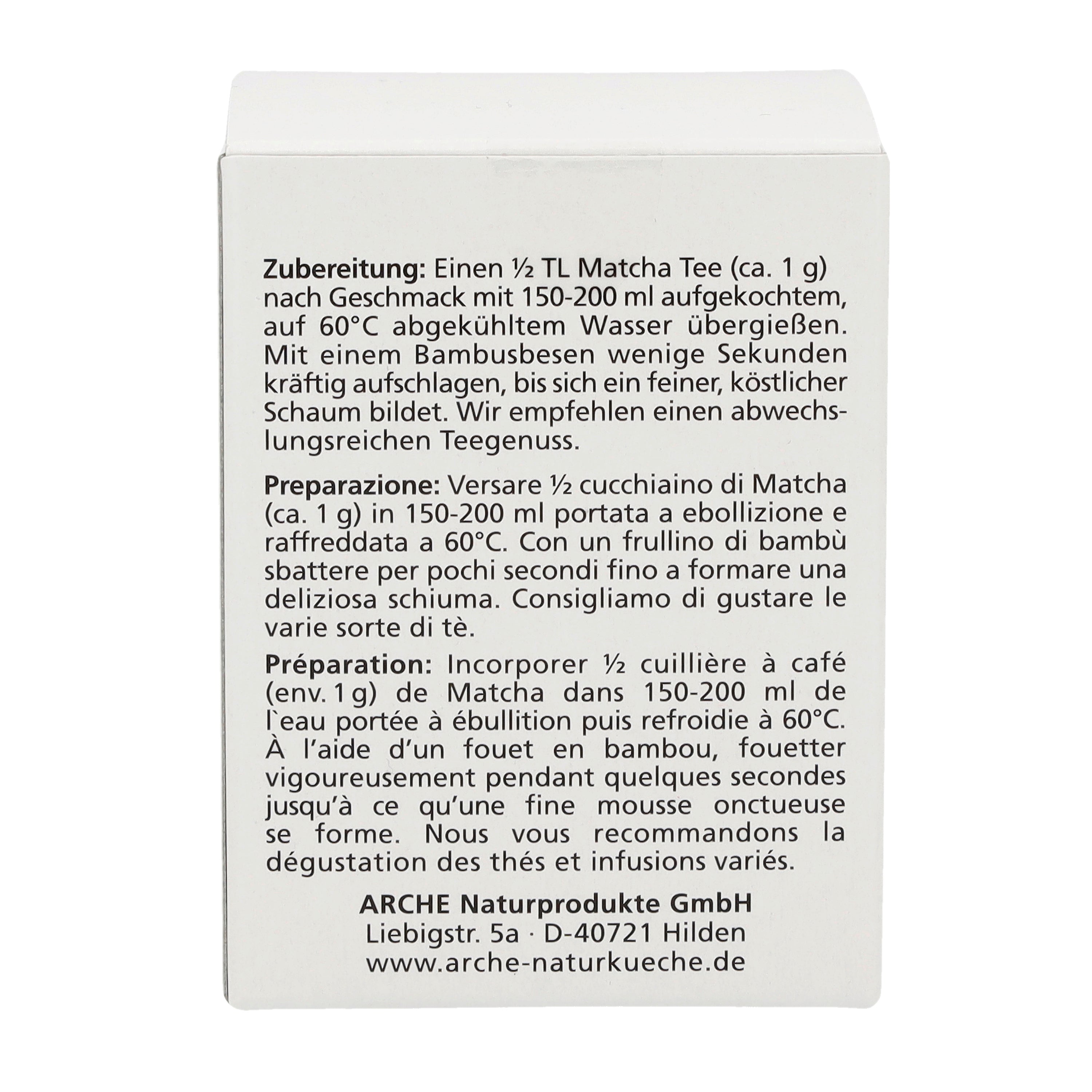 Matcha  feiner Pulvertee 30 g