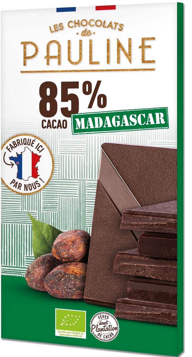 Dark Chocolate 85% Origin Madagascar 80 g
