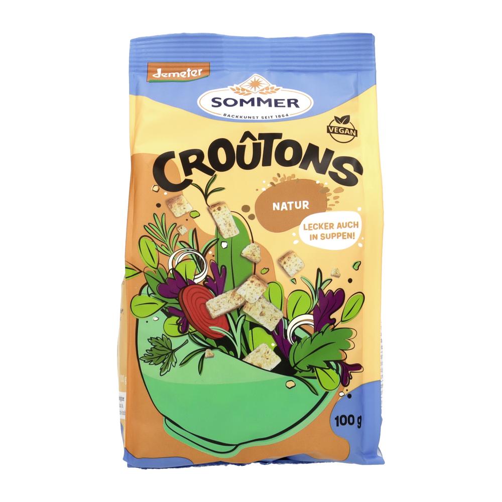 Cro?tons Natur geröstete Brotwürfel demeter 100 g