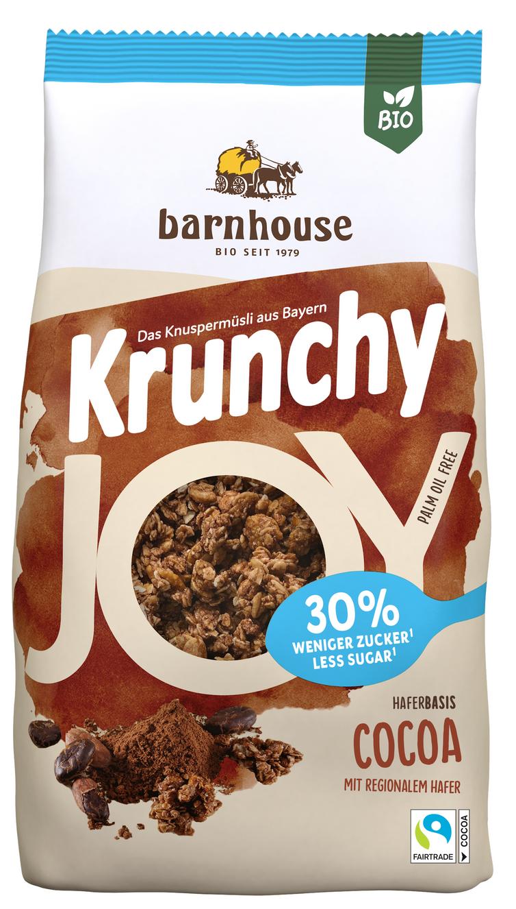 Krunchy Joy Cocoa 30% weniger Zucker 375 g
