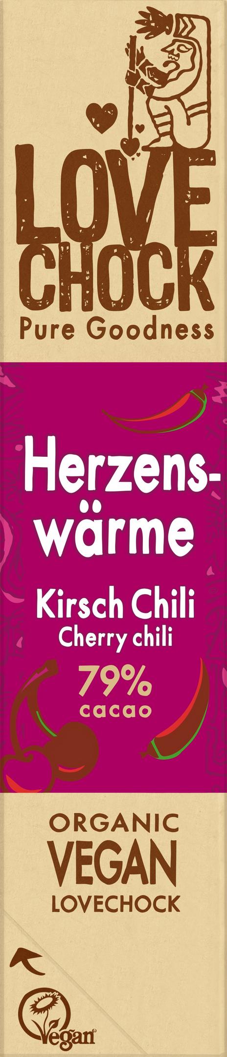 Lovechock Herzenswärme Kirschen & Cayenne-Pfeffer 40 g
