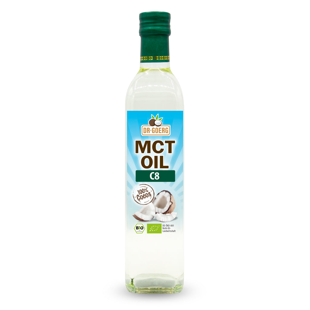 Premium MCT-Öl C8 aus Kokosöl 500 ml