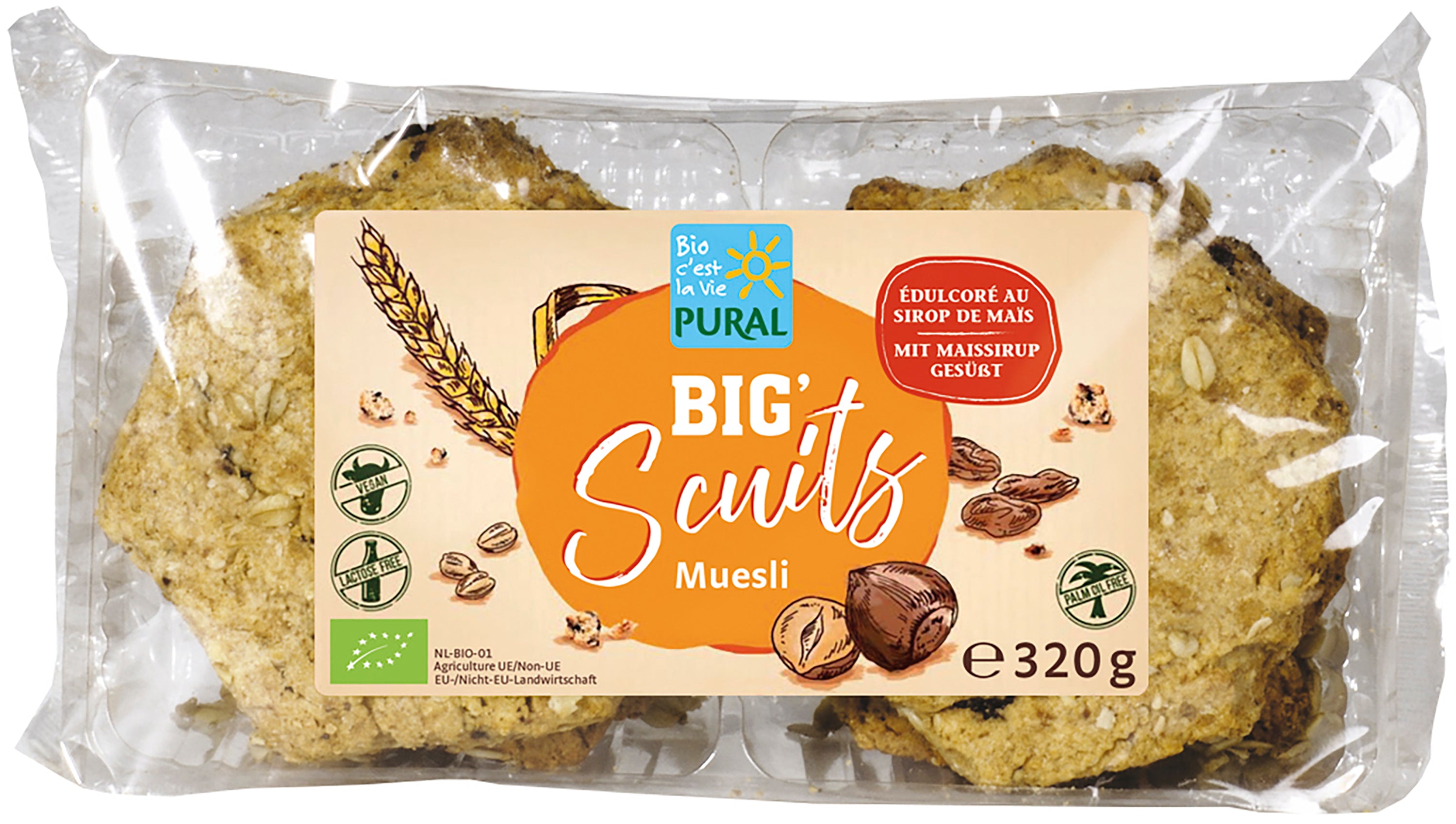 Big'Scuits Müsli Keks 320 g