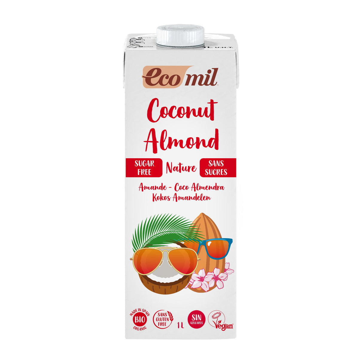 Kokos-Mandel Drink Nature zuckerfrei 1 l