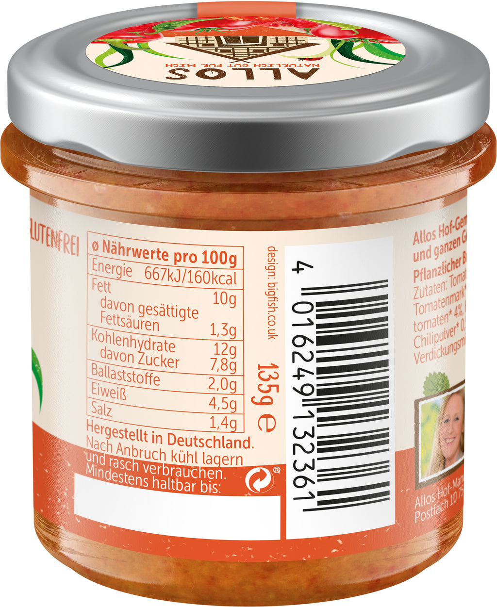 Hofgemüse Susis scharfe Tomate 135 g