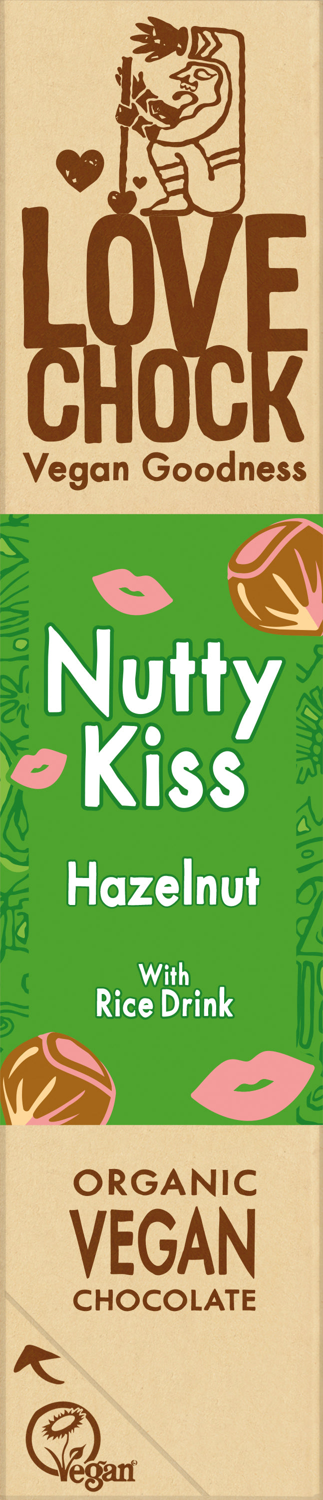 Lovechock Nuss Kuss Haselnuss & Reisdrink 40 g