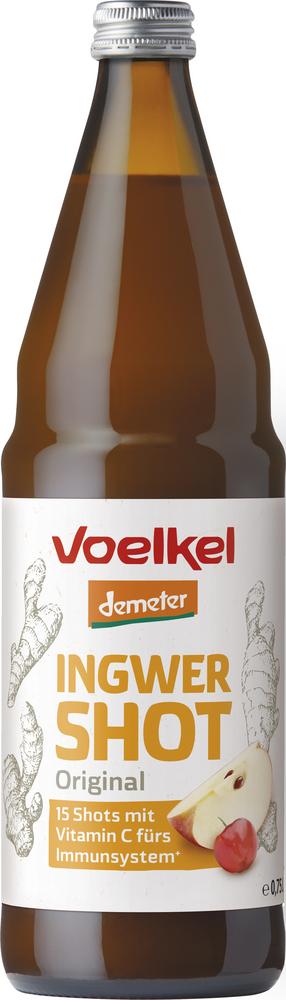 Shot Ingwer demeter mit Apfelsaft & Vit.C aus Acer 750 ml
