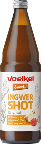 Shot Ingwer demeter mit Apfelsaft & Vit.C aus Acer 750 ml
