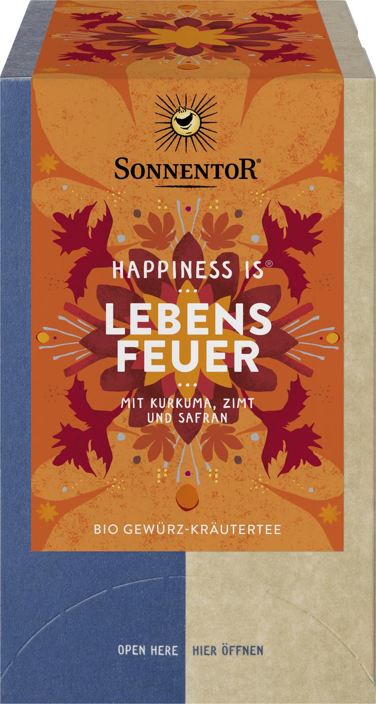 Happiness is Lebensfeuer Gewürz-Kräutertee 30,6 g