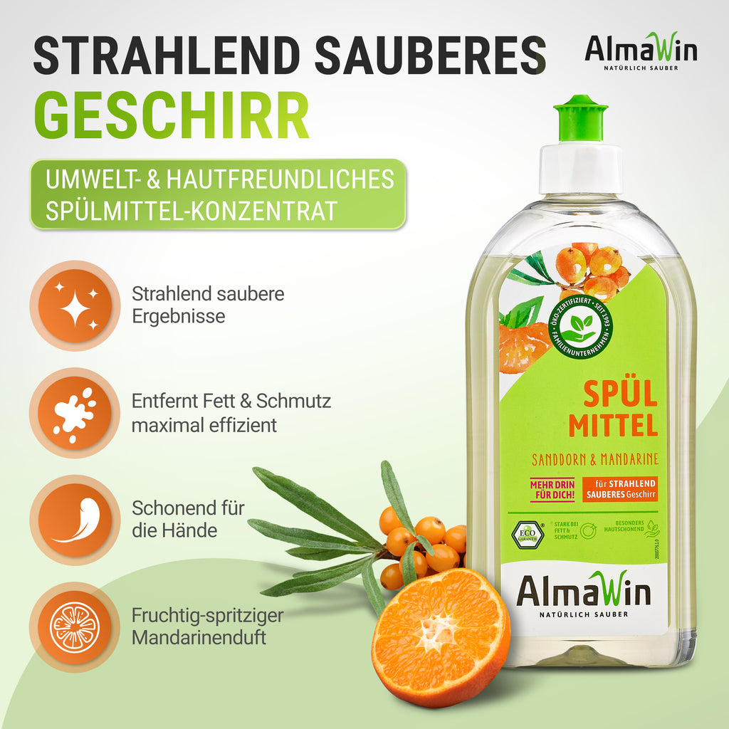 Spülmittel Sanddorn Mandarine 500 ml