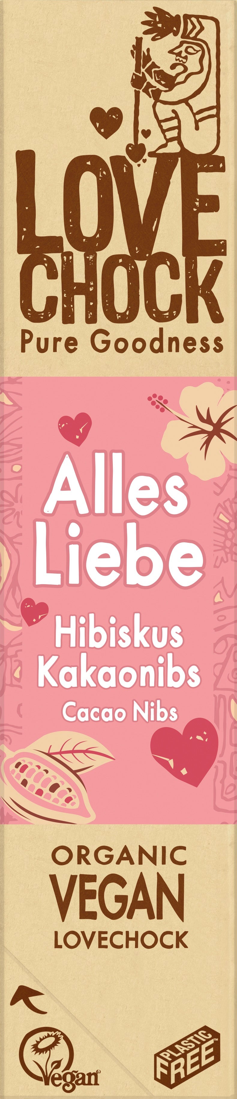 Lovechock Alles Liebe Hibiskus Kakaonibs 40 g