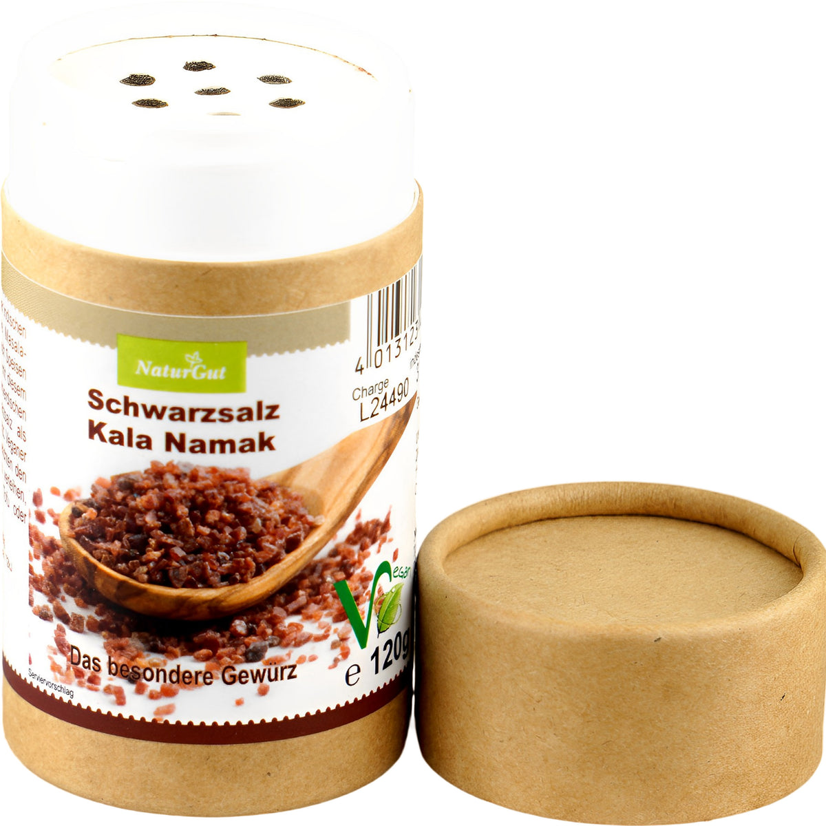 Kala Namak Schwarzsalz gemahlen im Streuer 120 g