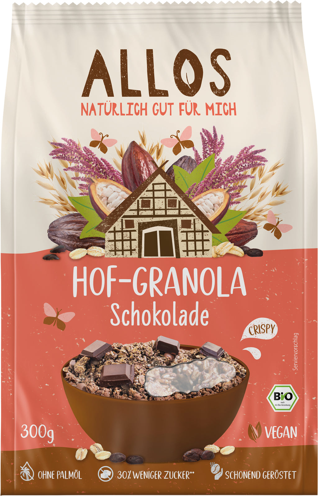 Hof Granola Schokolade 300 g