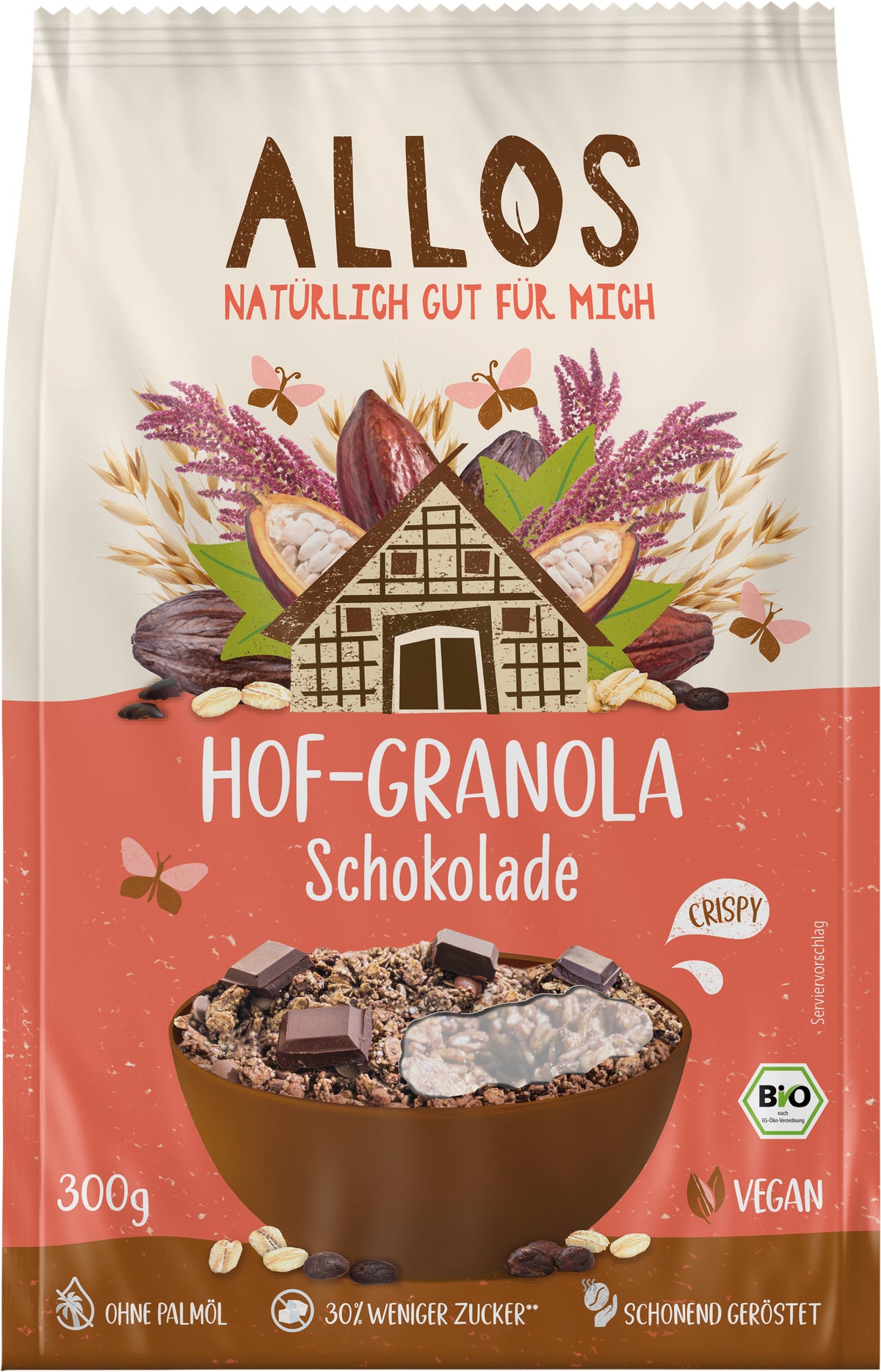 Hof Granola Schokolade 300 g