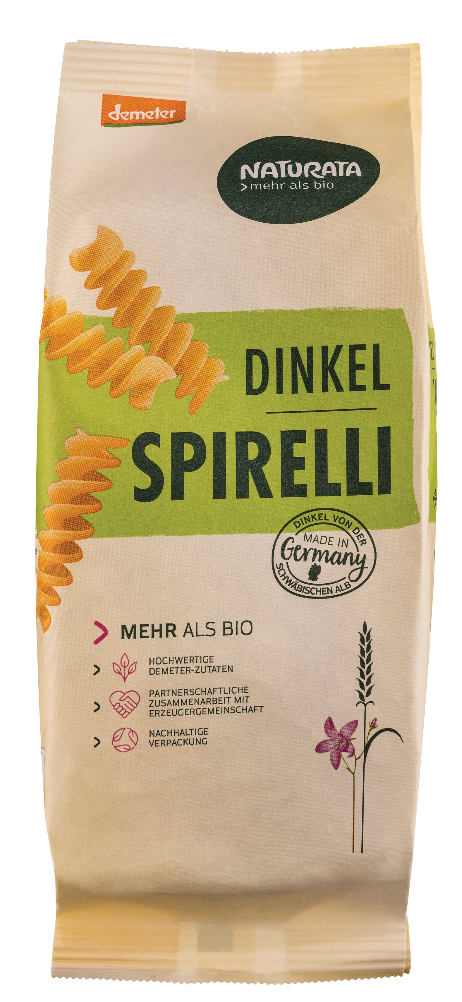 Spirelli Dinkel-hell demeter 500 g