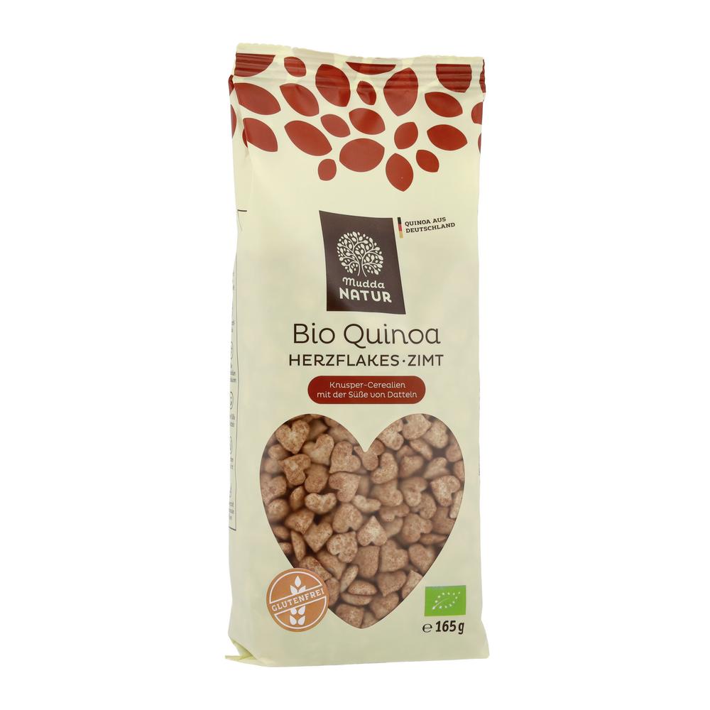 Quinoa Herzflakes Zimt 165 g