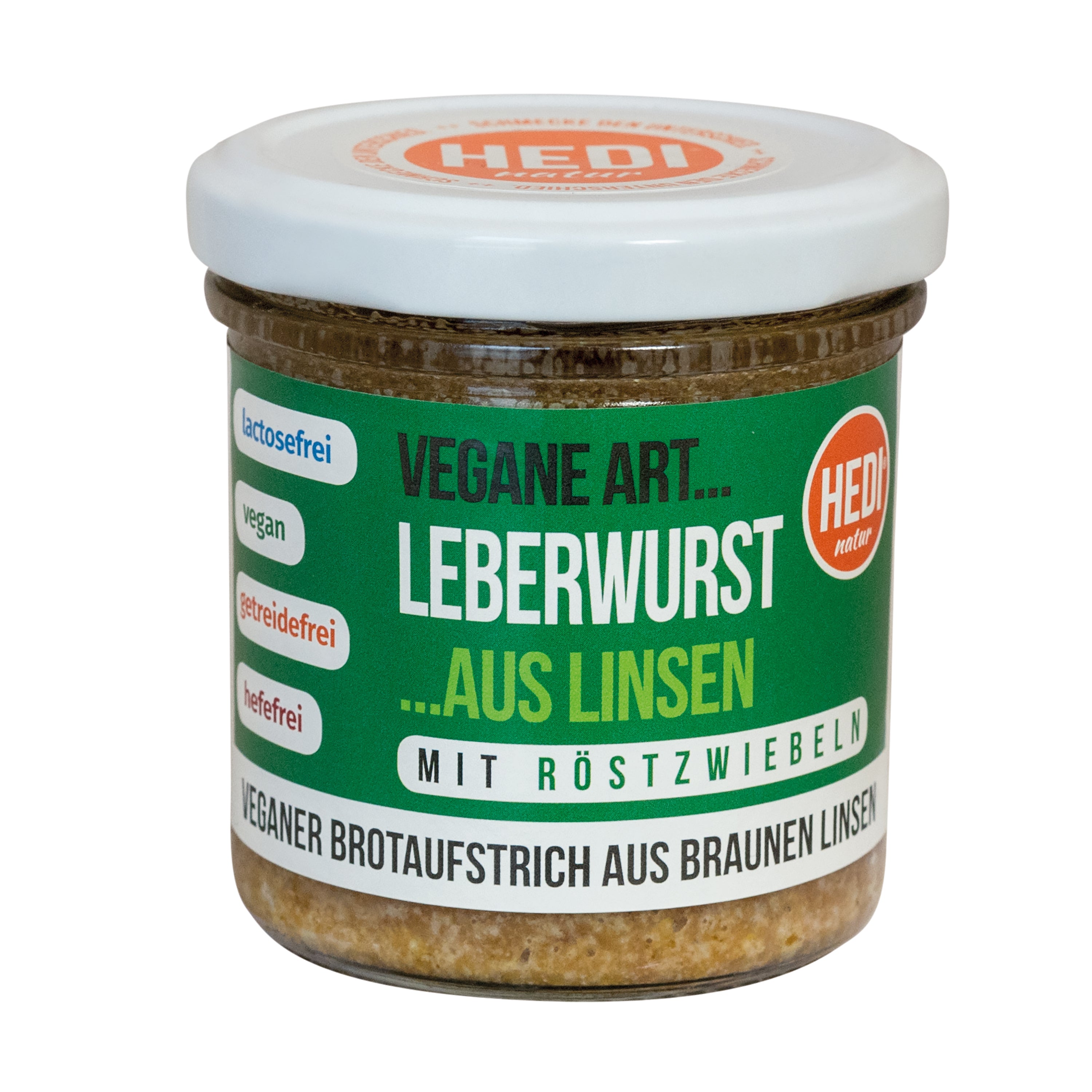 Vegane Art Leberwurst mit Röstzwiebeln 140 g