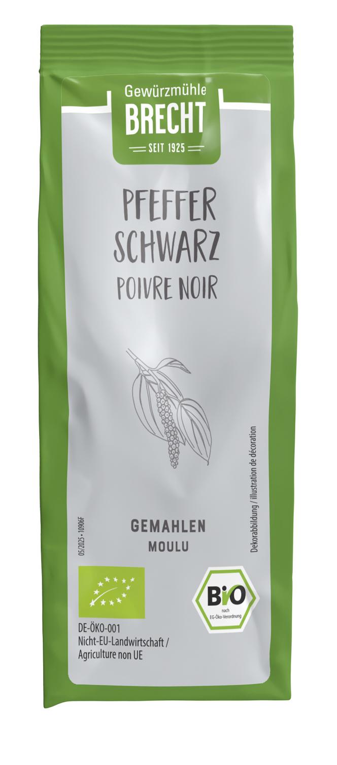 Pfeffer schwarz gemahlen NFB 60 g